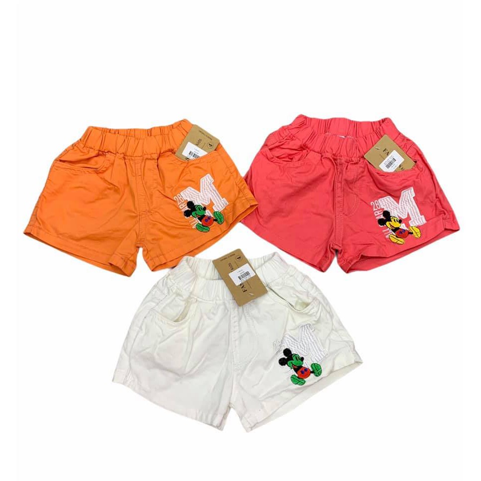 Quần đùi kaki bé gái
