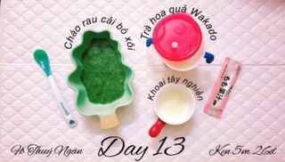 Bát gáo sứ ăn dặm chấm bi