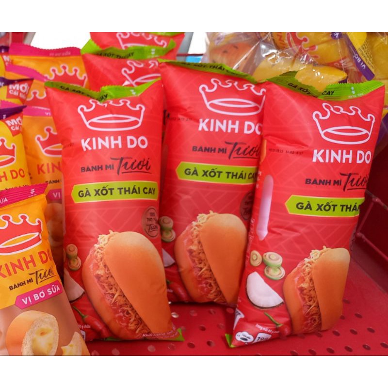 Bánh Mì Tươi Gà Sốt Thái Kinh Đô