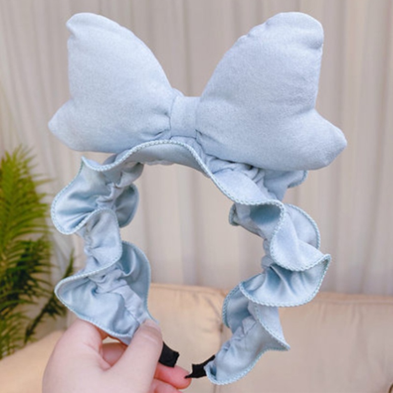 Băng Đô Cài Tóc Rửa Mặt Không Trơn Họa Tiết Hoạt Hình