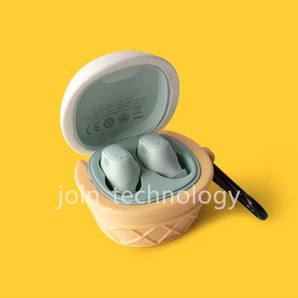 Vỏ bảo vệ hộp sạc Tai nghe không dây Baseus WM01 bằng silicon mềm họa tiết hoạt hình dễ thương