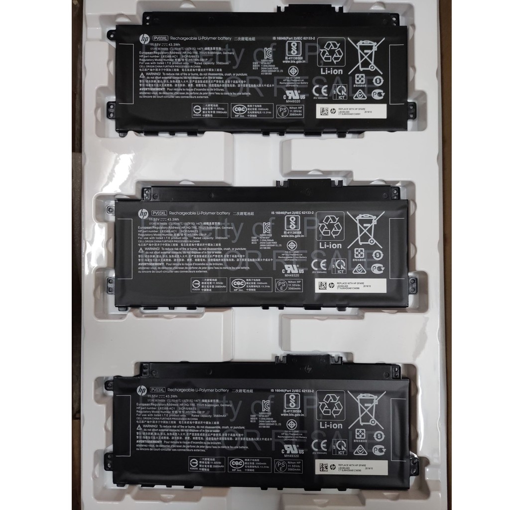 Pin Laptop HP HSTNN-OB1P L83388-AC1 L83393-005 L83388-421 PV03XL 11.55V 3560mAh New Chính Hãng