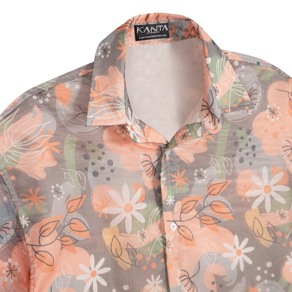 SOMI HOẠ TIẾT HOA CAM LƯỚI KANTA