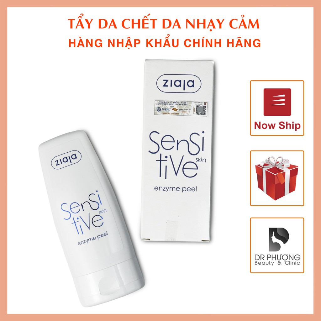 [CHÍNH HÃNG] TẨY DA CHẾT Enzyme ZIAJA da nhạy cảm