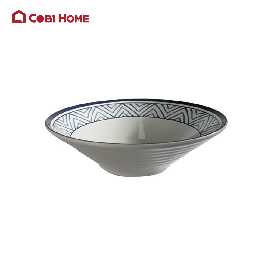 Tô nhựa melamine vành to tạo kiểu hoa văn đa dạng kiểu dáng và kích thước