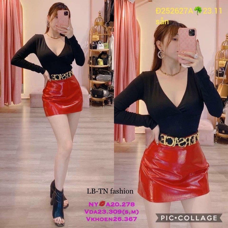 CHÂN VÁY DA BÓNG SIÊU HOT | BigBuy360 - bigbuy360.vn