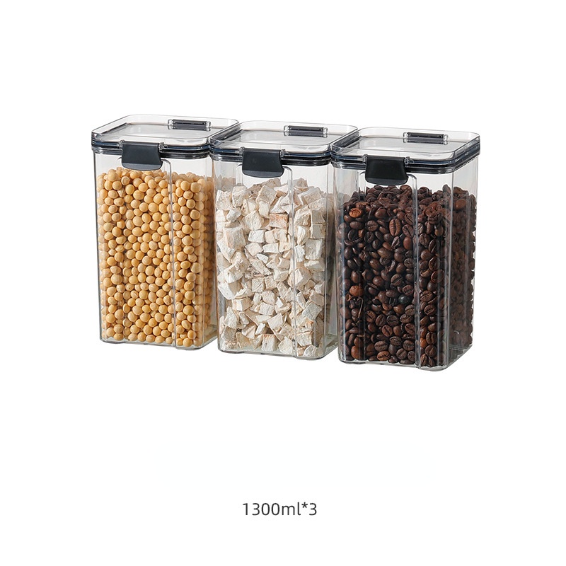 Hộp Nhựa Trong Suốt Đựng Thực Phẩm Có Khóa Tiện Dụng Cho Nhà Bếp