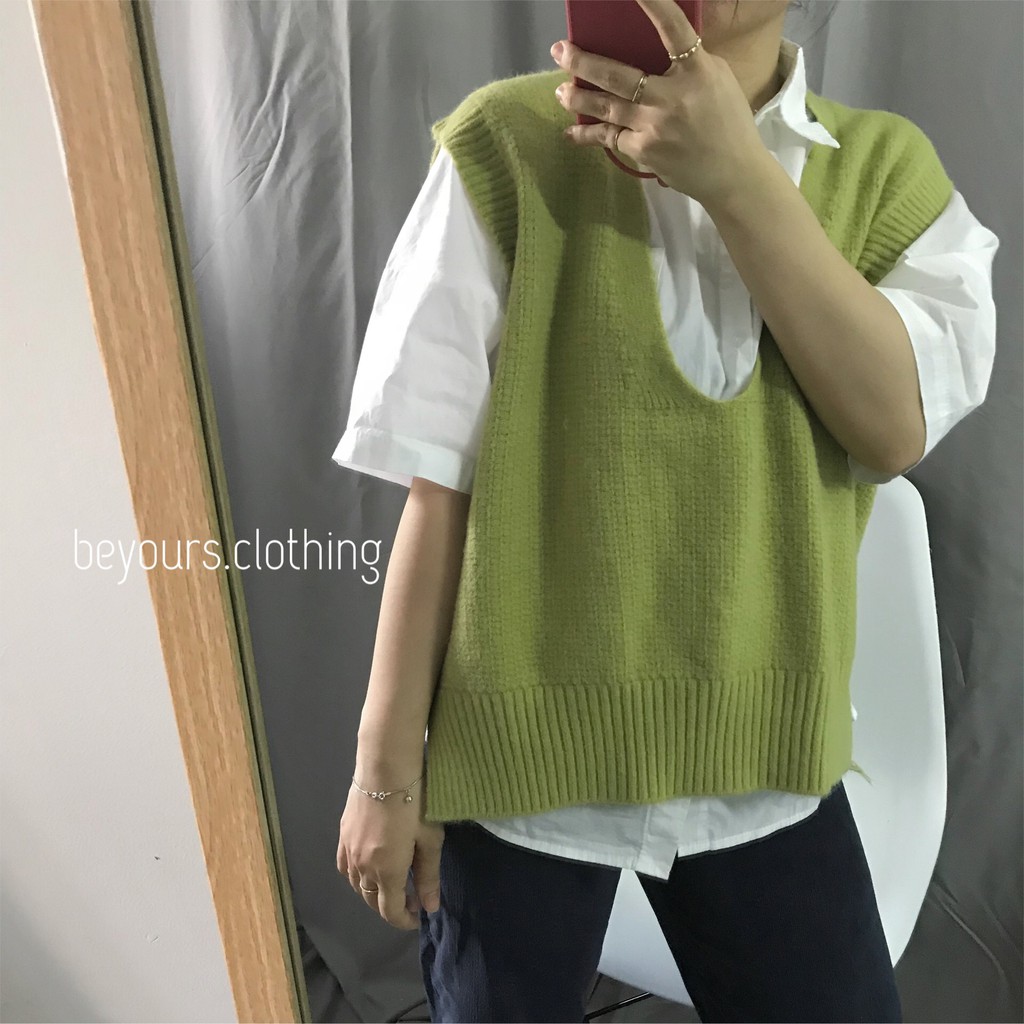 Áo len ghi lê đủ màu theo phong cách retro thời trang mùa thu đông | BigBuy360 - bigbuy360.vn