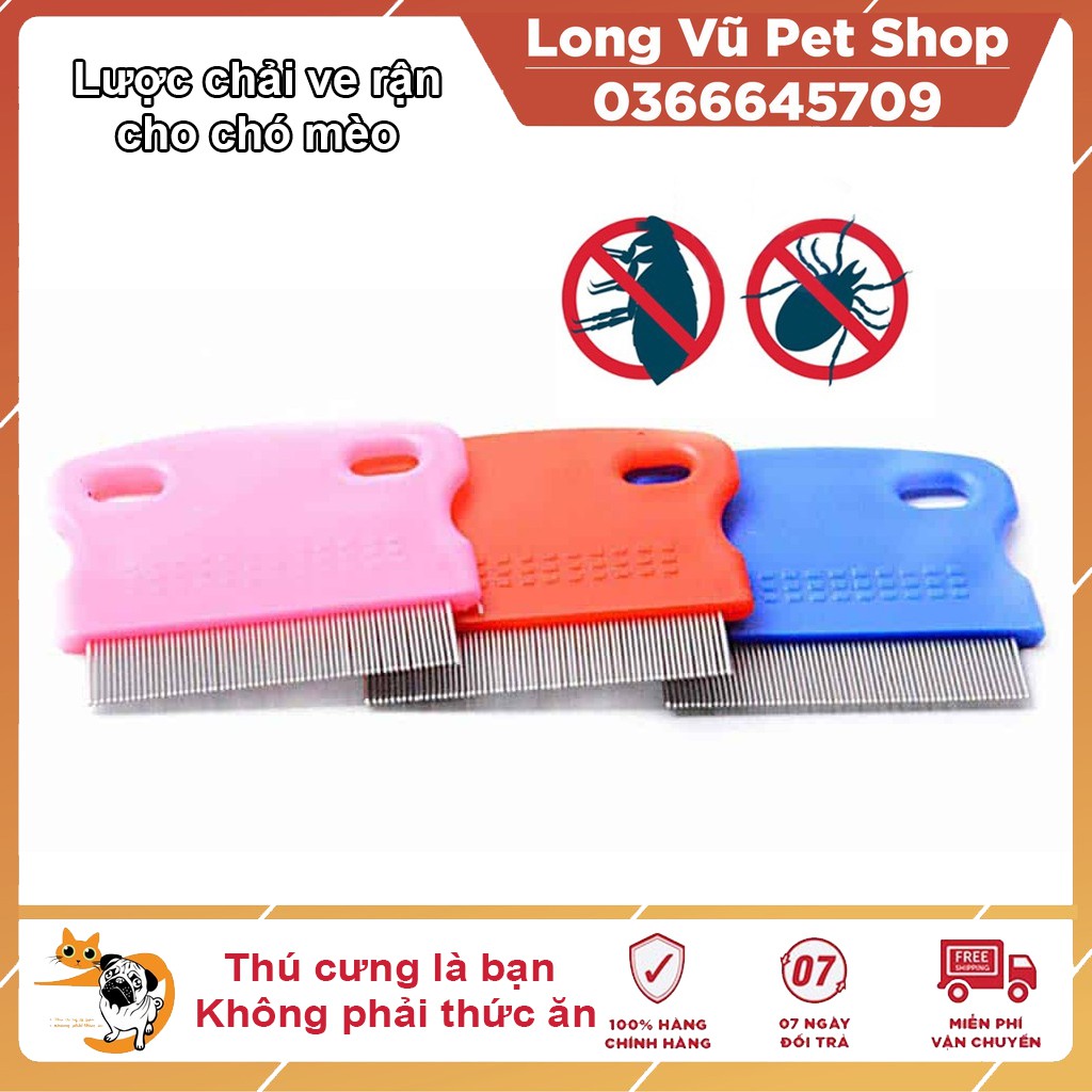 Lược Chải Ve Rận Cho Mèo Thú Cưng
