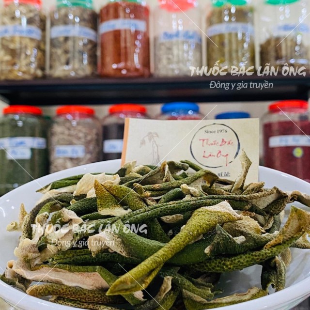 Vỏ bưởi 1kg khô thơm sạch