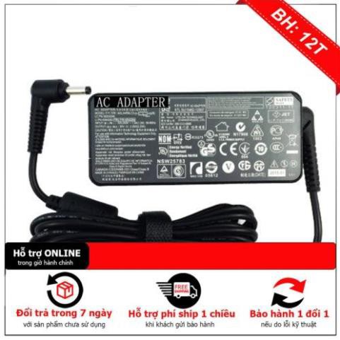 Sạc 20V-3.25A đầu 4.0*1.7 mm cho laptop Lenovo