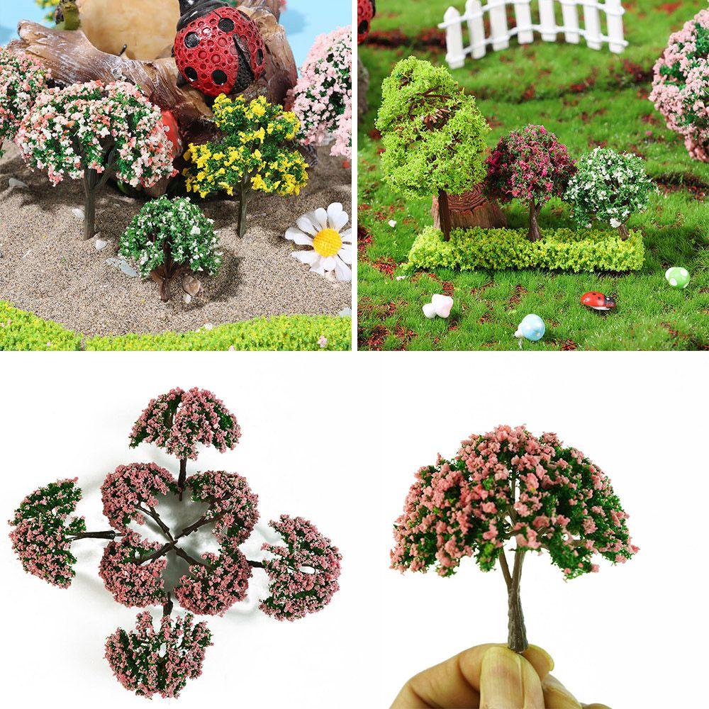 LAKAMIER Set 28 Cây Giả Trang Trí Mô Phỏng Như Thật