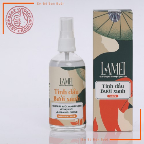 Tinh Dầu Bưởi Xanh Lamei 100 ml - Giúp Mọc Tóc - Em Bé Bán Bưởi | BigBuy360 - bigbuy360.vn