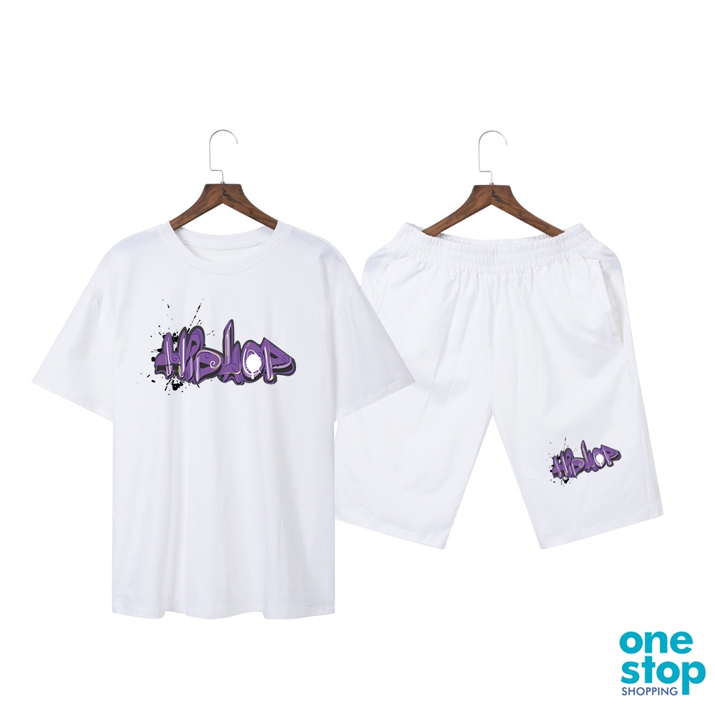 Đồ bộ unisex hình in hiphop thời trang B14 One shop