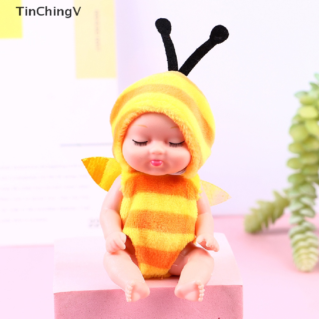 Búp bê em bé đang ngủ thiết kế dễ thương cao 3.5inch