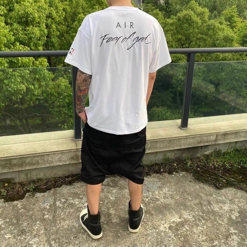 Áo thun tay lỡ cho bé và gia đình  Fear of god Air ,áo phông nam nữ unisex, Samyy_vn