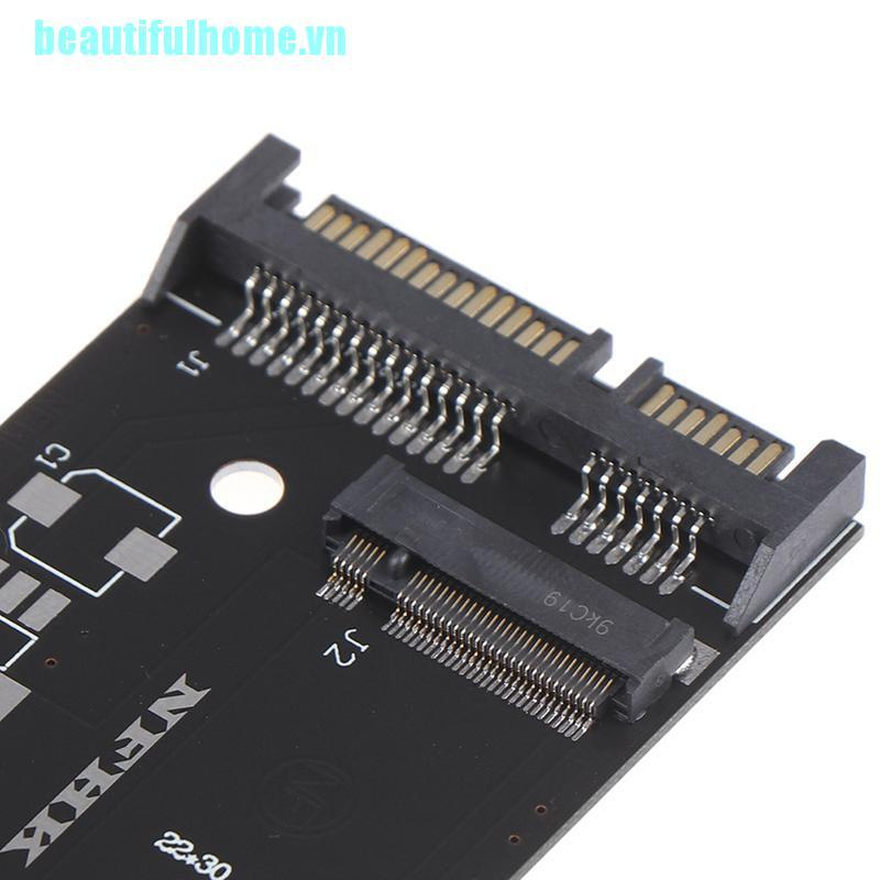 Thẻ chuyển đổi mở rộng B+M Key M.2 NGFF SSD sang M.2 SATA 3 RIVERR M.2 tiện lợi