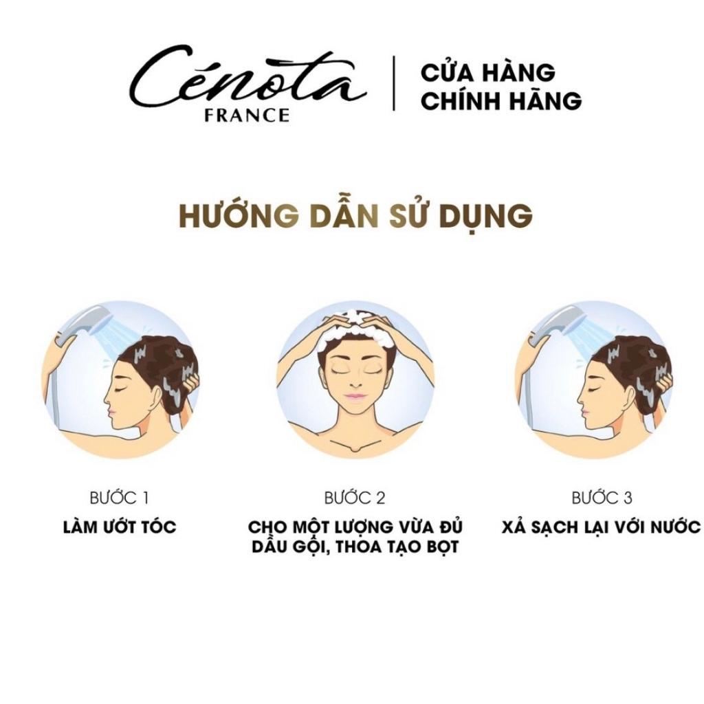 Dầu Gội Hà Thủ Ô Cỏ Mộc Cenota, Dầu Gội Thảo Dược Kích Mọc Tóc - Giảm Bạc Tóc - Ngăn Rụng Tóc - Làm Sạch Gàu