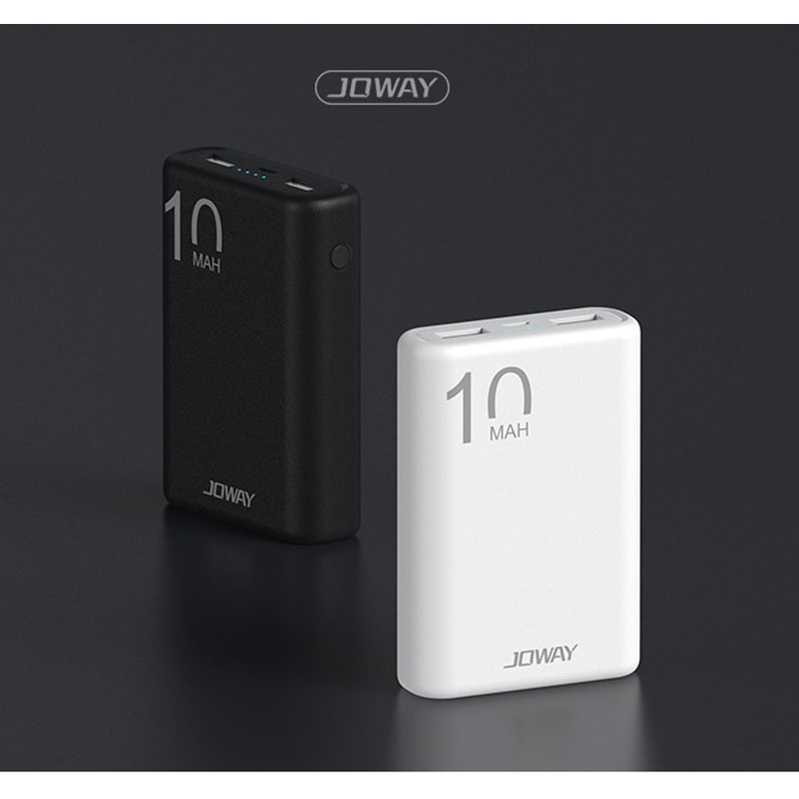 Pin sạc dự phòng 10.000mAh nhỏ số 1 thế giới, siêu nhẹ Joway JP191 - Hàng chính hãng