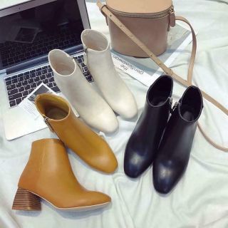 Boot ngắn da PU sale