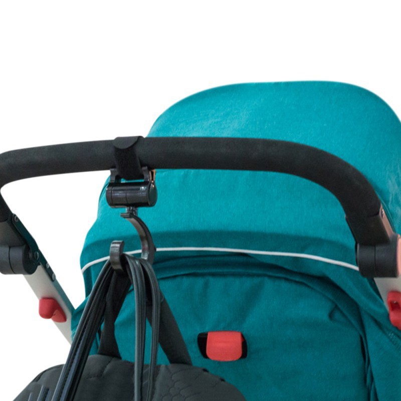 2 móc treo đồ gắn xe đẩy em bé