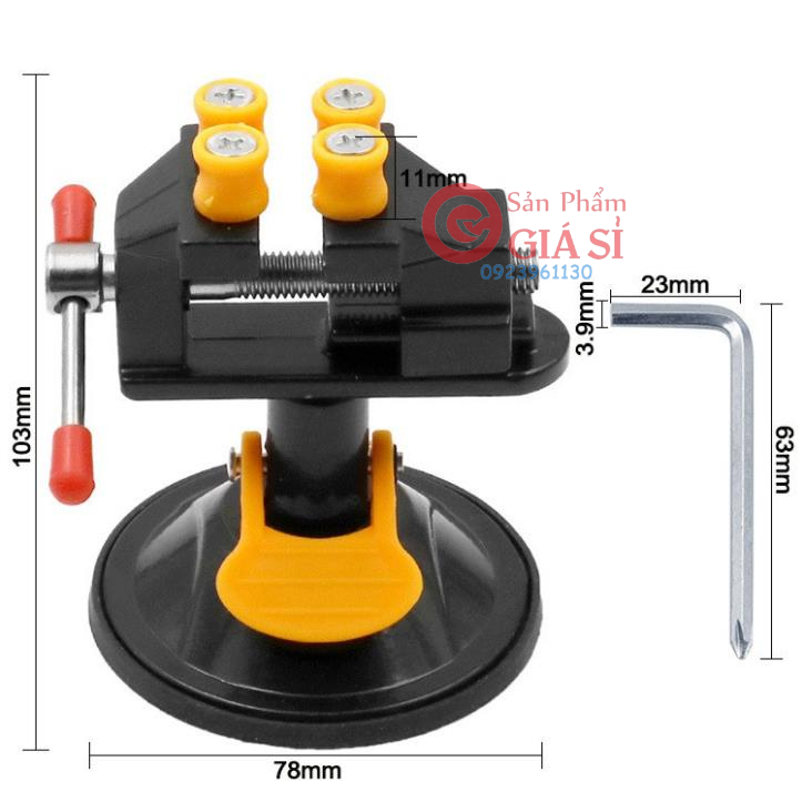 ê tô hít mặt bàn kẹp hạt xoay 360 độ hay eto mini ❤️freeship❤️