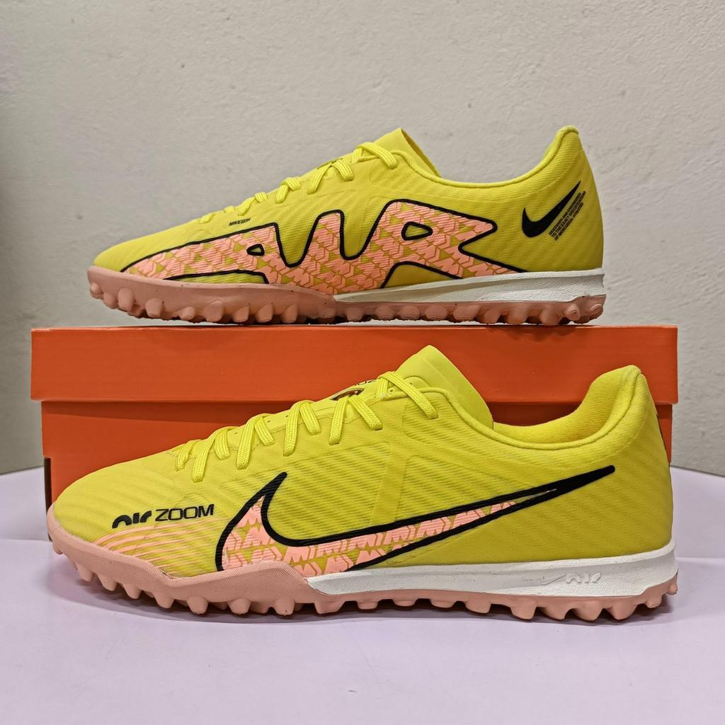 Giày Đá Bóng Mercurial Vapor 15 Academy Màu Vàng TF Giày Đá Banh Cỏ Nhân Tạo
