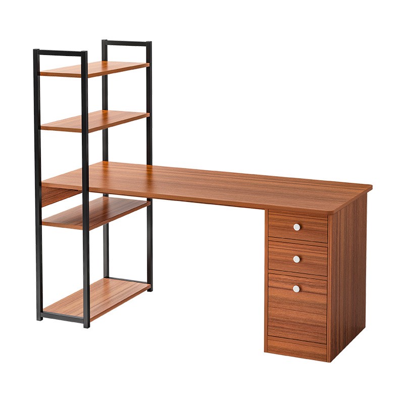 Bàn làm việc văn phòng đa năng liền kệ mẫu mới cao cấp Tâm House B125