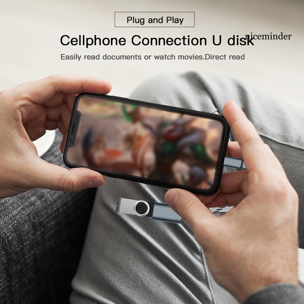 Dây Cáp Sạc NM Cổng Usb Type - 2 Trong 1 OTG Cho Tay Cầm Chơi Game Android