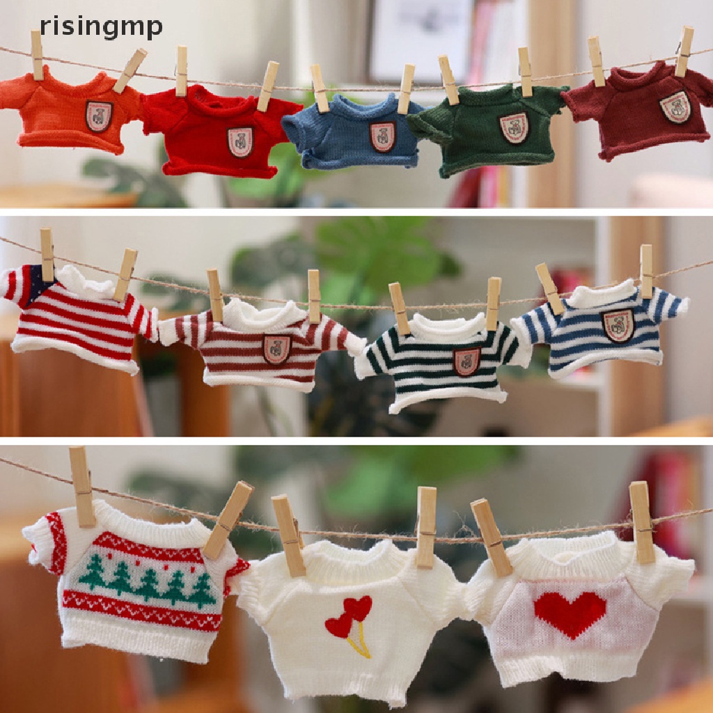 Quần áo cotton dễ thương thay thế cho búp bê 20cm 18 kiểu lựa chọn