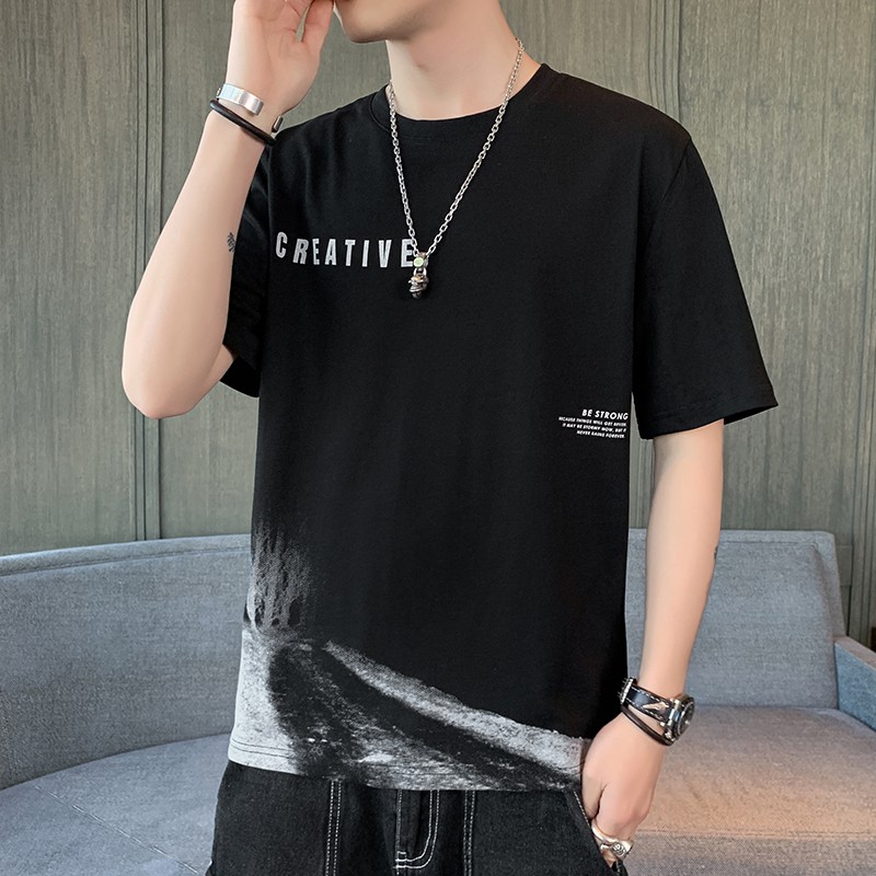 Combo Bộ Quần Áo Hè Thun Nam Áo Tay Ngắn Cổ Tròn CREATIVE Phối Quần Short Đùi ZENKONAM MEN TOP 216 + SHORTS 050 | BigBuy360 - bigbuy360.vn