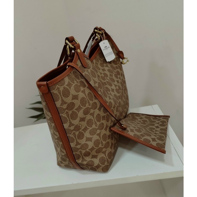 Túi COACH tote phom to công sở sẵn sale