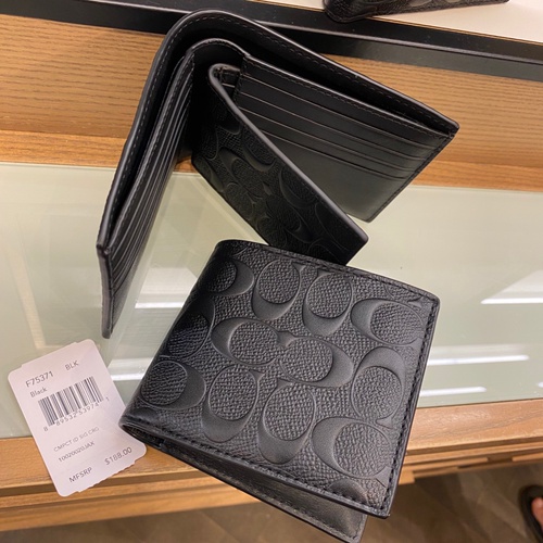 COACH Ví Da Nam Nhiều Ngăn Tiện Lợi 74993 26072