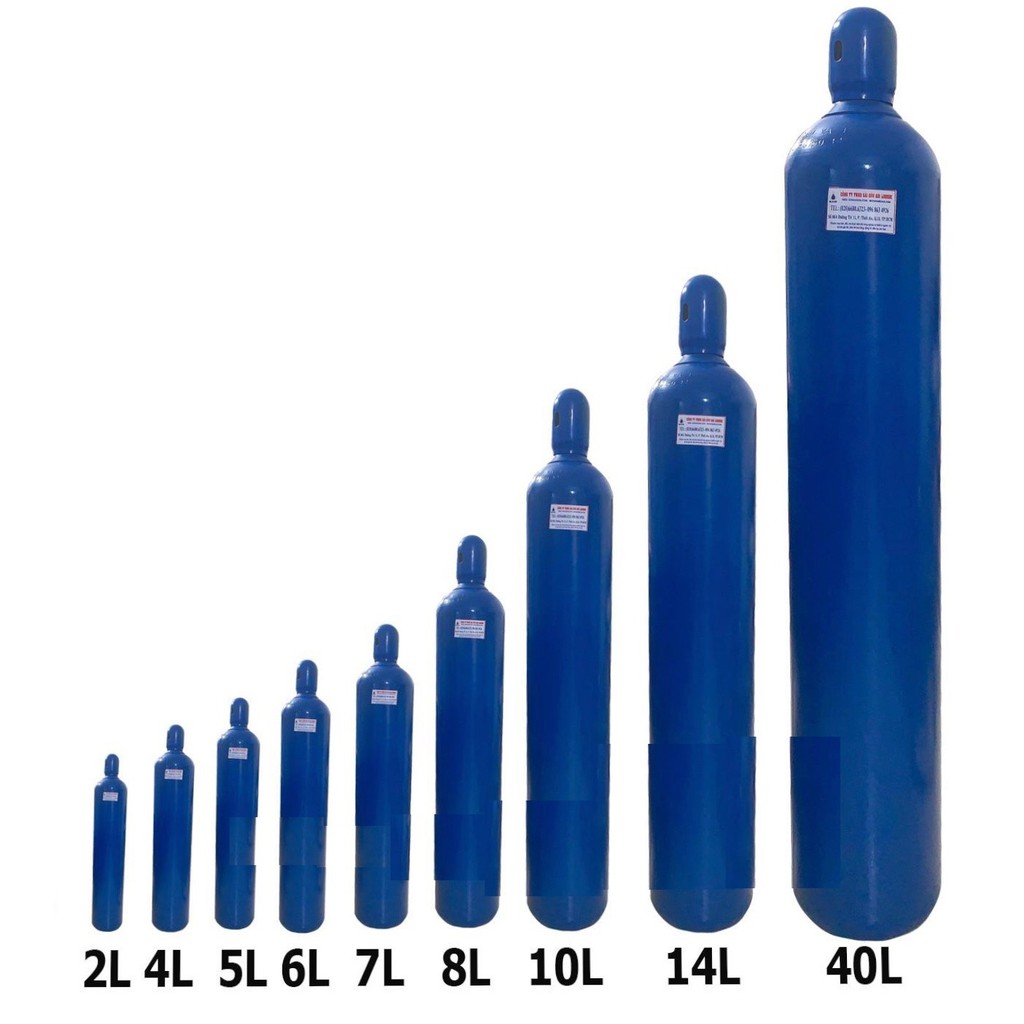Bình oxy 40 lít - 150 Bar