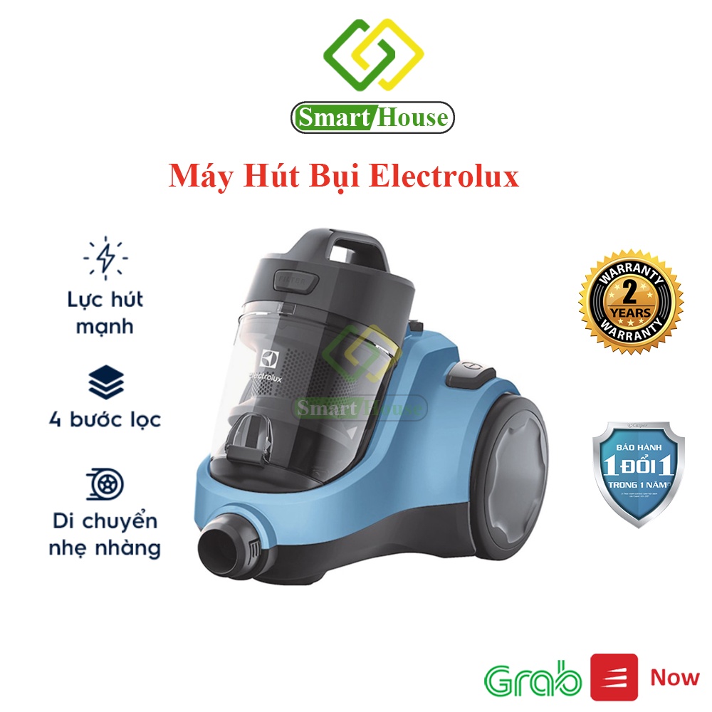 Máy hút bụi Electrolux EC31-2BB 1800W - Smart House