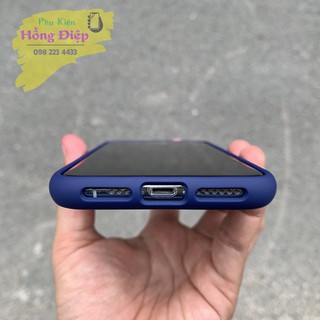 Ốp Lưng Nhám Viền Màu Cho Iphone