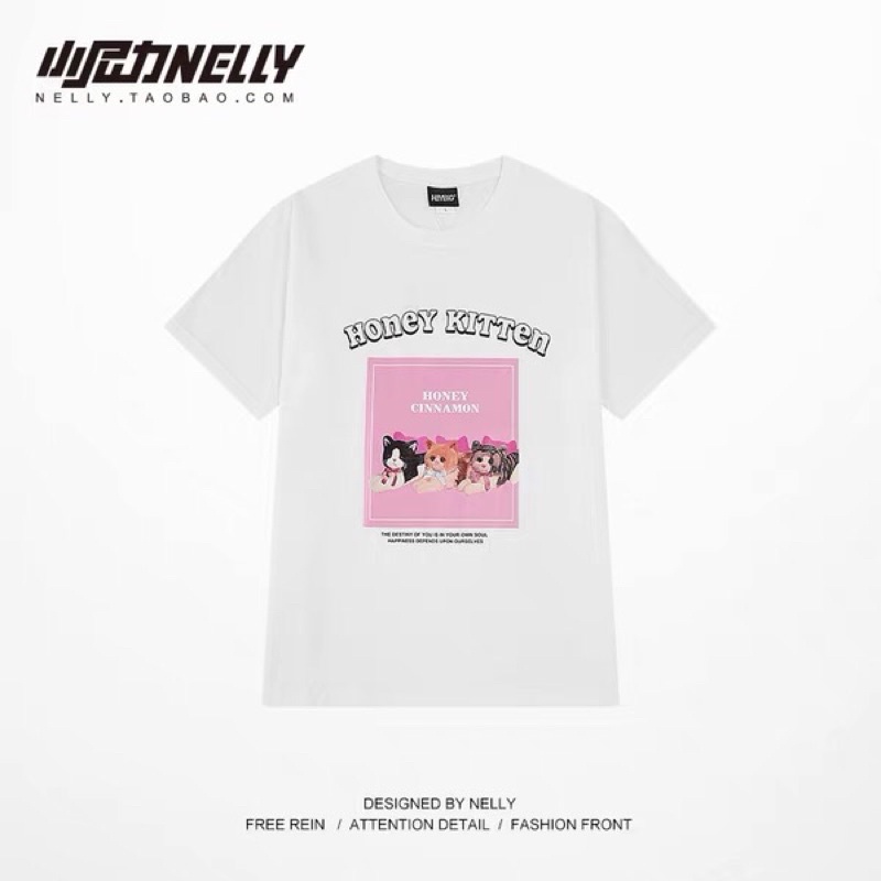 Áo phông nelly heybig sale (có sẵn) honey cinnamon