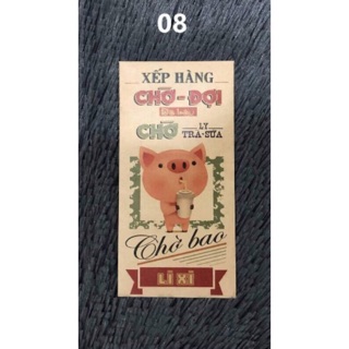 Combo 10 bao lì xì tết 2019 mã 08