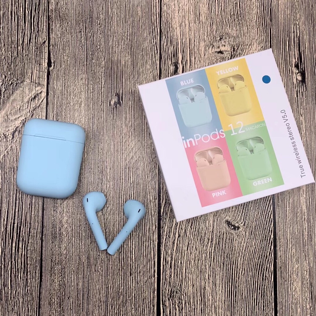 TAI NGHE INPODS 12 CẢM ỨNG - TAI NGHE BLUETOOTH INPODS 12 DÒNG 2 TAI