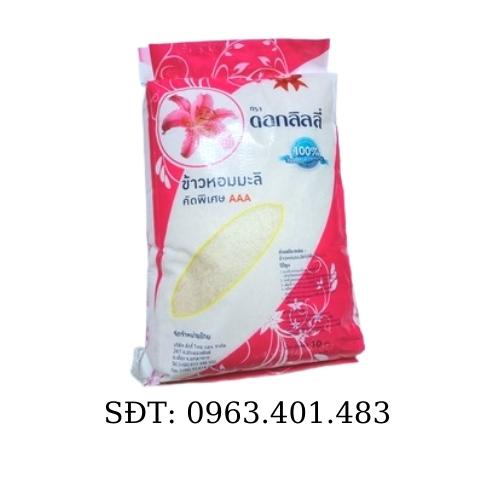 Gạo Thái Hoa Ly Bao 5kg Và Bao 10kg