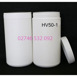 Hủ Nhựa Trắng Đục Nắp Vặn - HV50 - 1 - Đựng Từ 700G Đến 900g Bột Mịn
