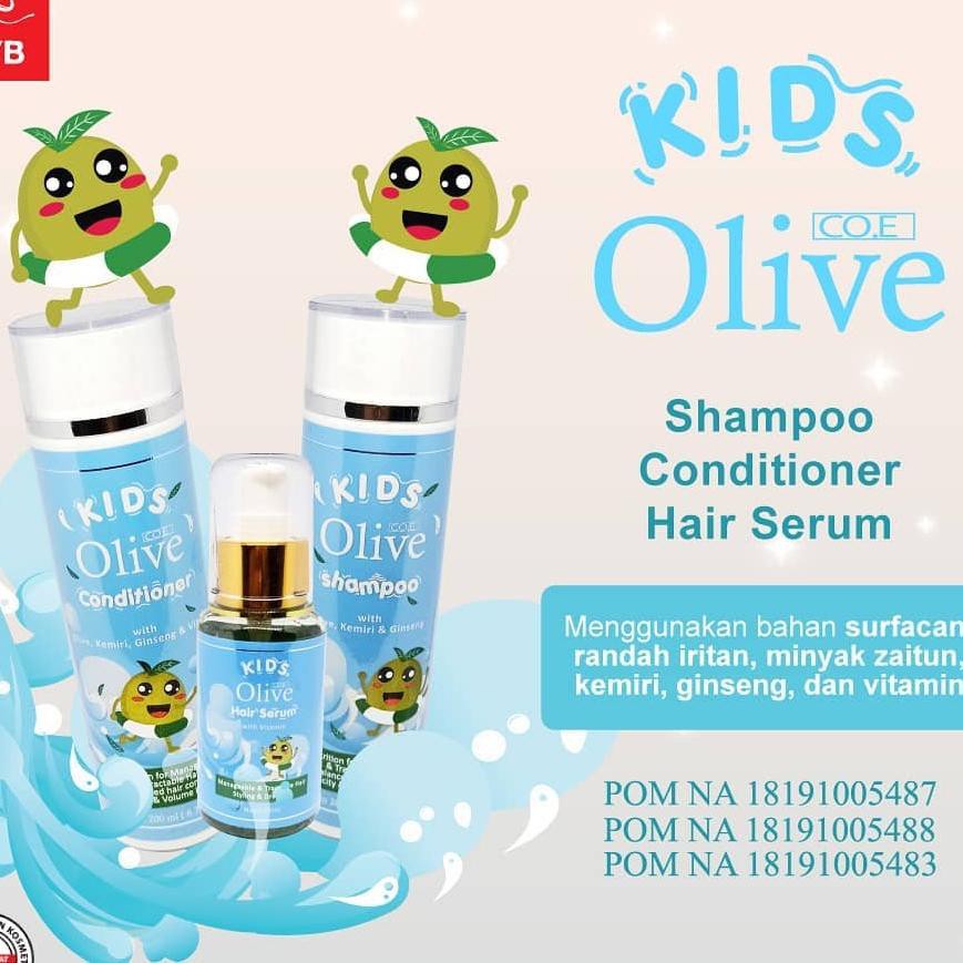 (Hàng Mới Về) Dầu Gội Đầu Olive Coe Cho Trẻ Em Condi Qt1