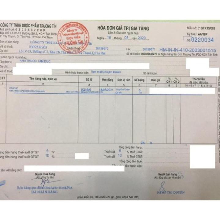 VITACAP - Viên uống Multivitamin và khoáng chất