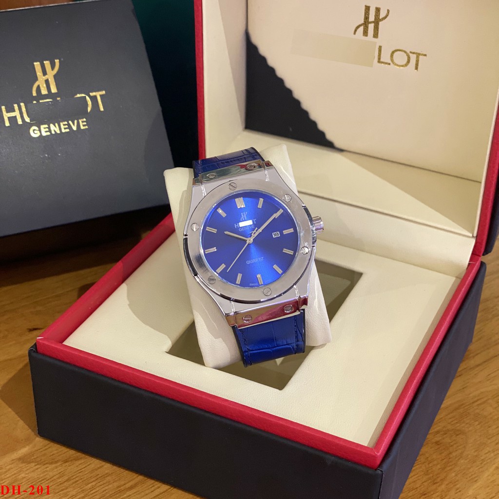 Đồng hồ nam hublot mặt trơn dây da cao cấp bảo hành 12 tháng (201) - Dongho.nam.hublot | BigBuy360 - bigbuy360.vn