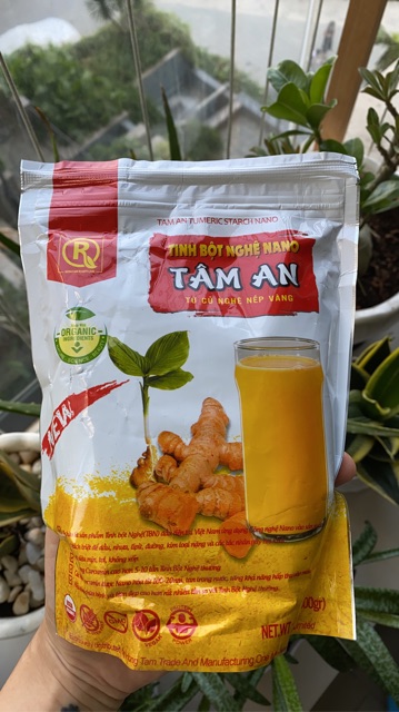 TINH BỘT NGHỆ NANO TÂM AN - Gói 500g