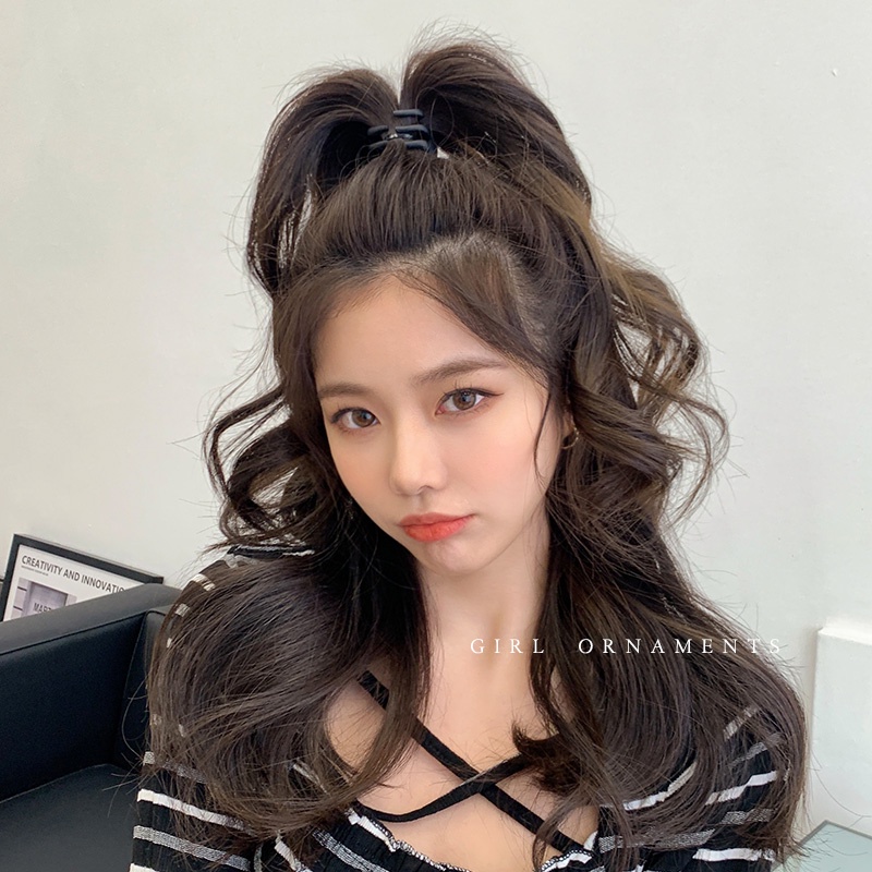 Set 2 Kẹp Tóc Đuôi Ngựa 9K Thời Trang Cho Nữ