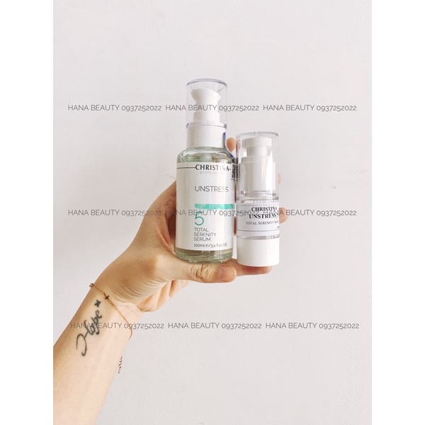 Serum UNSTRESS TOTAL SERENITY phục hồi da nhạy cảm ,da tổn thương ,da nhiễm hoá chất 30ml