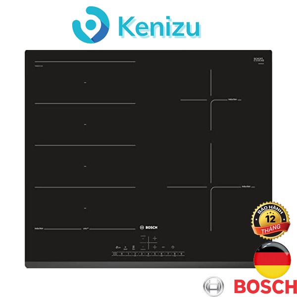 Bếp từ Bosch PXE631FC1E 2 vùng nấu, 1 vùng đa điểm - Bếp từ âm nhập khẩu Đức
