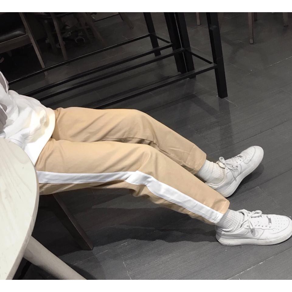 [Mã FADIRECT20 giảm 20K đơn 150K] Quần Basic Kaki 2 Line & 1 Line Unisex | BigBuy360 - bigbuy360.vn