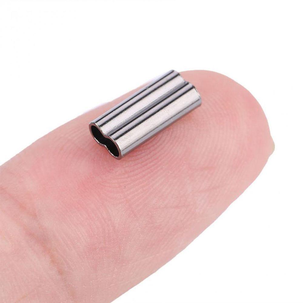 Bộ 100 Ống Đồng Nối Dây Câu Cá 8 / 10mm